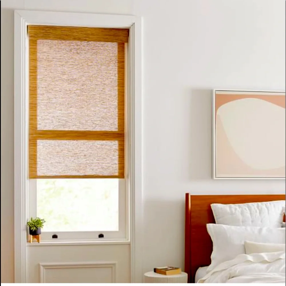 West Elm Roller Shade-brand new! Natural color 20 x 48.